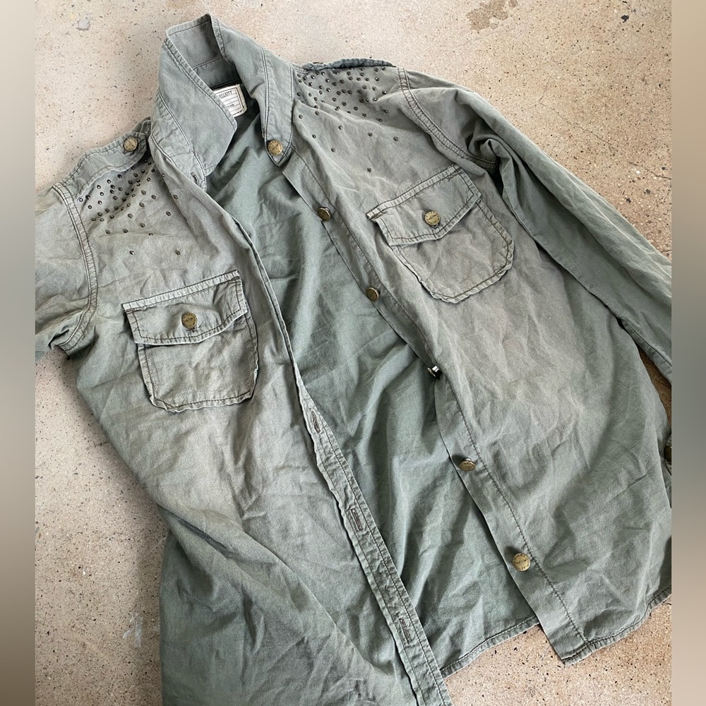 Current Elliot Embellished Button Up - image 1